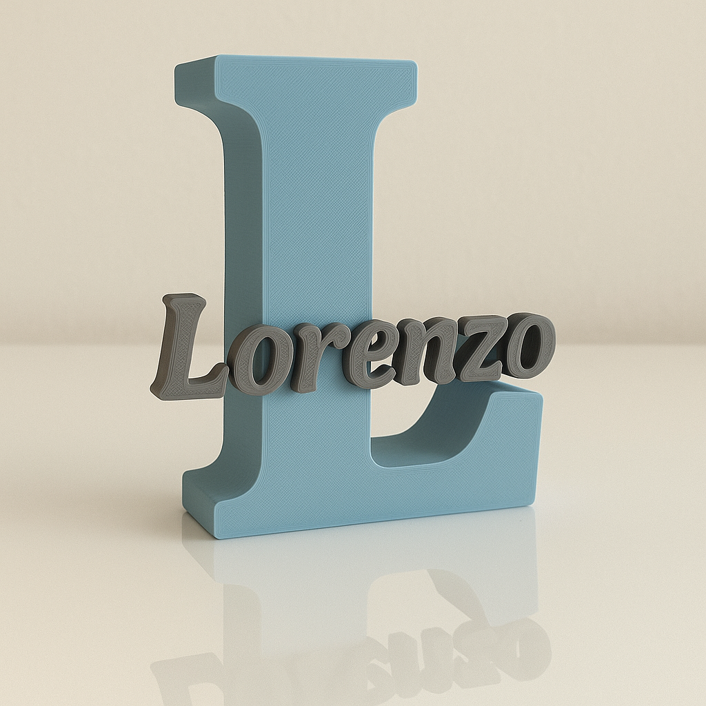 🎁 Lettere con Nome Personalizzato – Arredo Unico per Ogni Evento