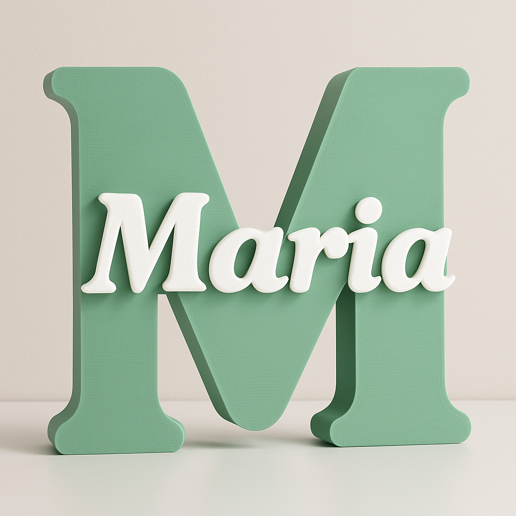 🎁 Lettere con Nome Personalizzato – Arredo Unico per Ogni Evento