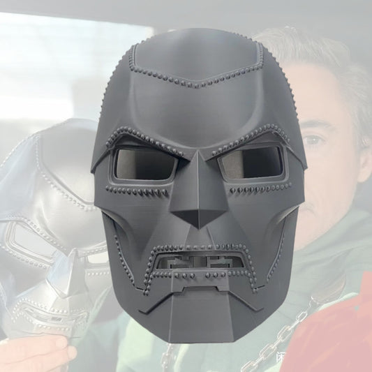 ⚜️ Maschera Dr. Doom – Replica 3D Indossabile